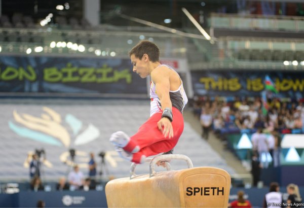 Qualifying gymnastics event for Buenos Aires 2018 Youth Olympics kick off in Baku (PHOTO)
