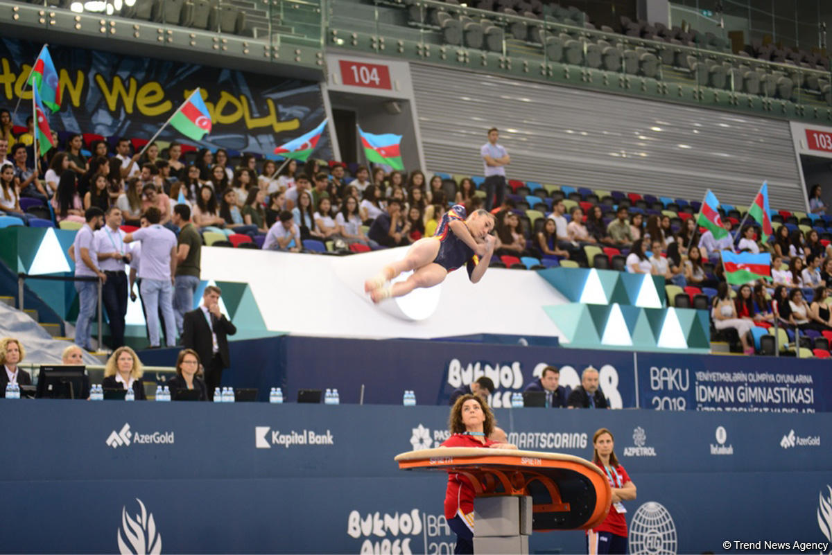 Qualifying gymnastics event for Buenos Aires 2018 Youth Olympics kick off in Baku (PHOTO)