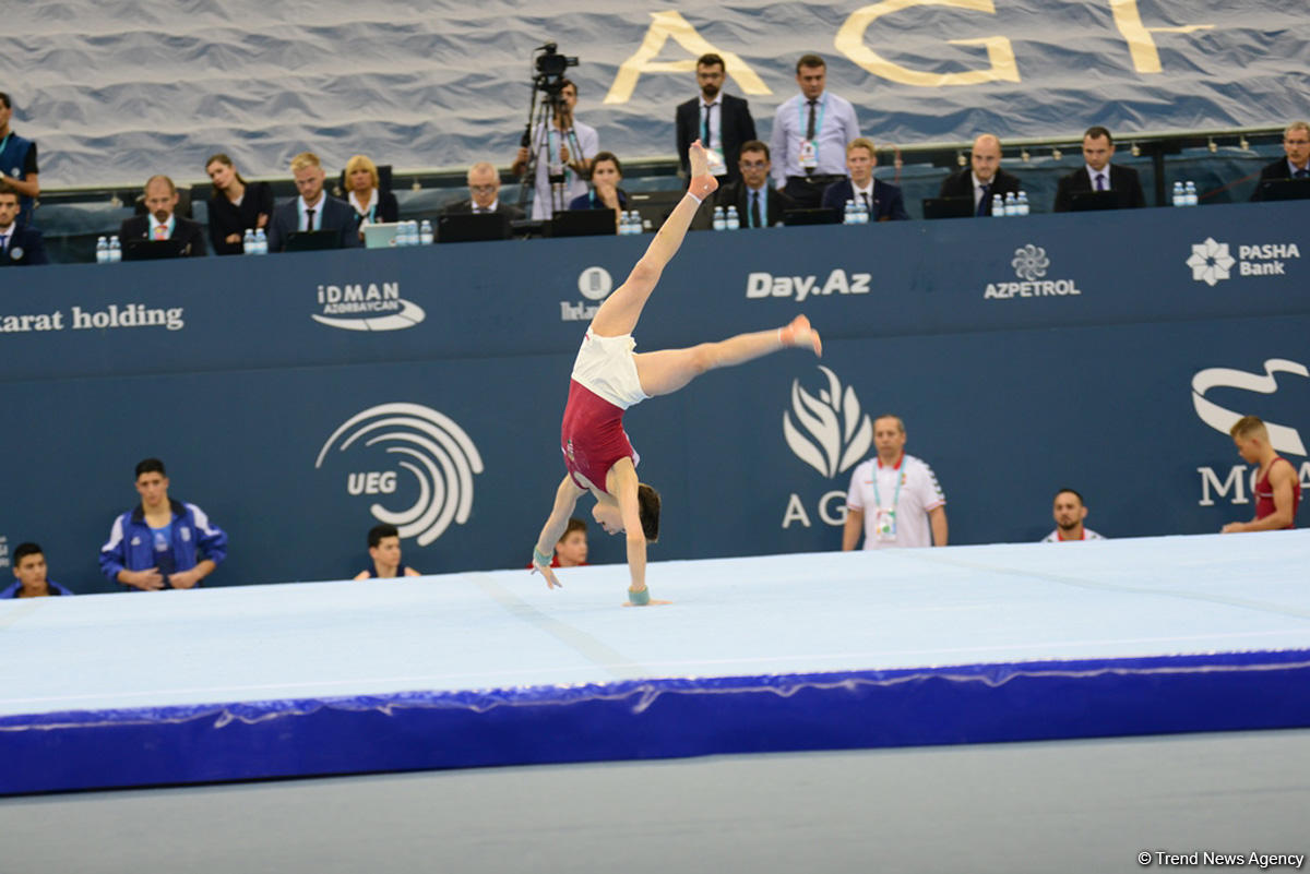 Qualifying gymnastics event for Buenos Aires 2018 Youth Olympics kick off in Baku (PHOTO)