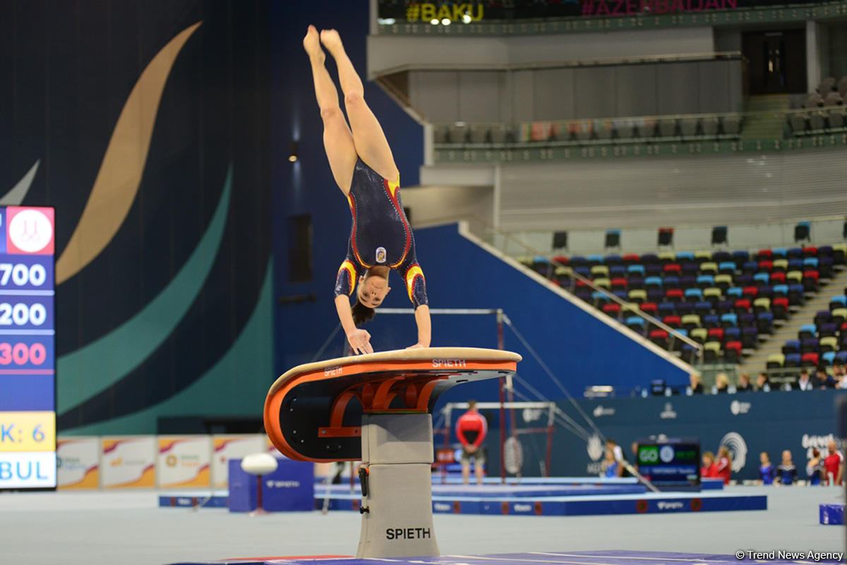 Qualifying gymnastics event for Buenos Aires 2018 Youth Olympics kick off in Baku (PHOTO)