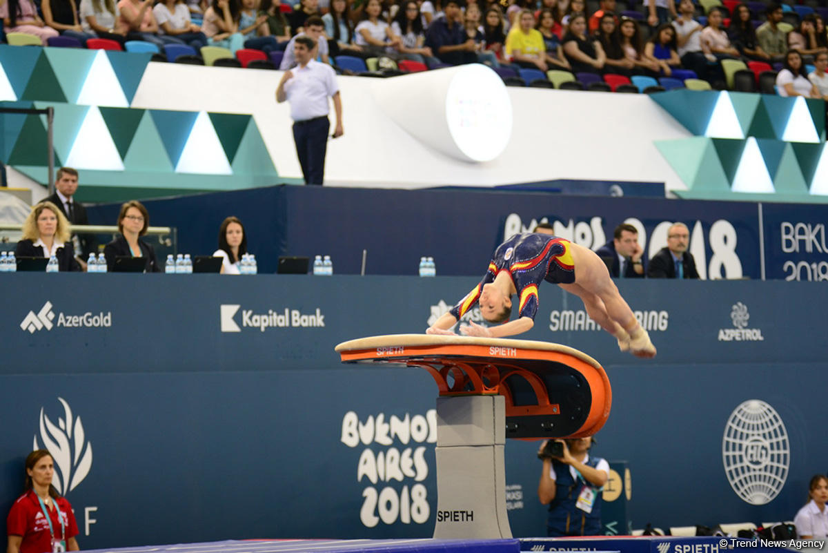 Qualifying gymnastics event for Buenos Aires 2018 Youth Olympics kick off in Baku (PHOTO)
