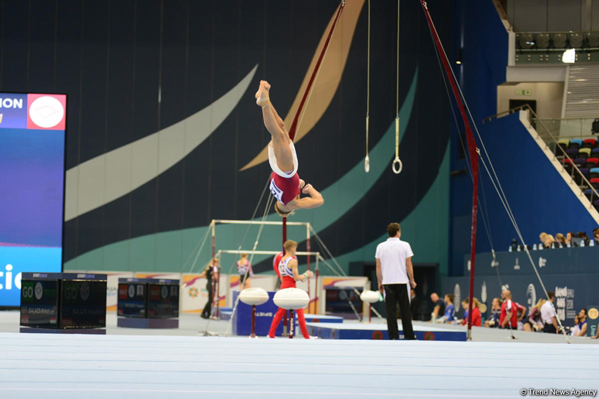 Qualifying gymnastics event for Buenos Aires 2018 Youth Olympics kick off in Baku (PHOTO)