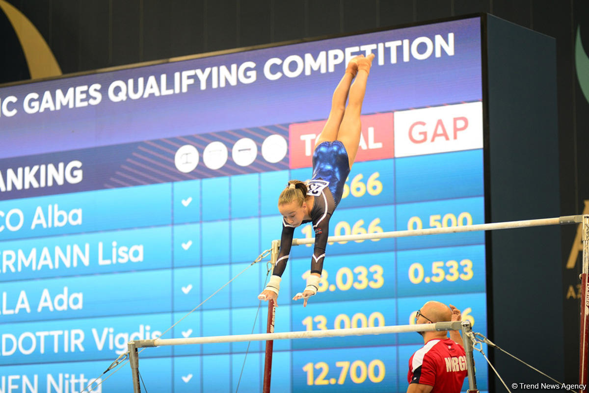 Qualifying gymnastics event for Buenos Aires 2018 Youth Olympics kick off in Baku (PHOTO)
