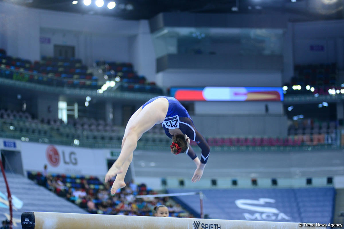 Qualifying gymnastics event for Buenos Aires 2018 Youth Olympics kick off in Baku (PHOTO)