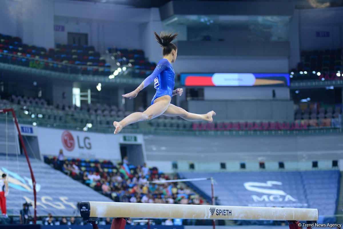 Qualifying gymnastics event for Buenos Aires 2018 Youth Olympics kick off in Baku (PHOTO)
