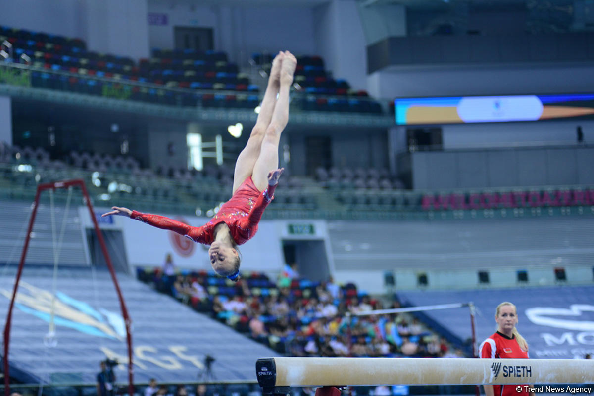 Qualifying gymnastics event for Buenos Aires 2018 Youth Olympics kick off in Baku (PHOTO)