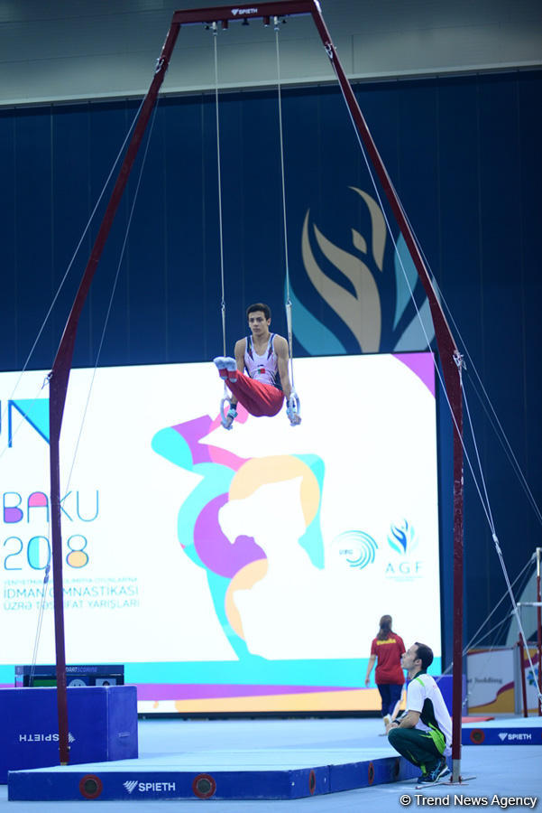 Qualifying gymnastics event for Buenos Aires 2018 Youth Olympics kick off in Baku (PHOTO)