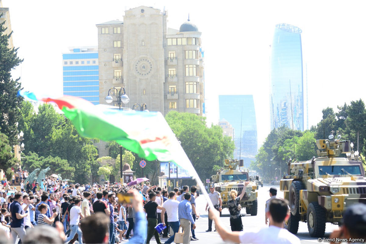 Azerbaijan celebrating Armed Forces Day and Centenary of Armed Forces (PHOTO)
