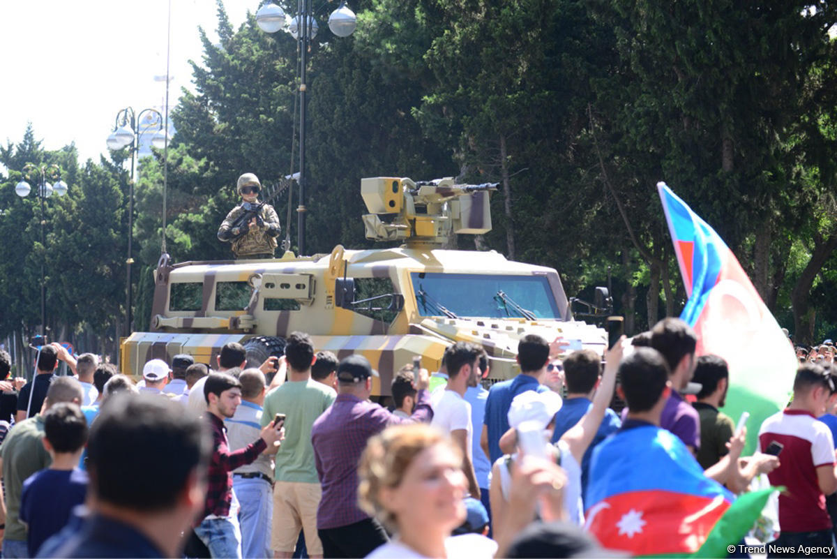 Azerbaijan celebrating Armed Forces Day and Centenary of Armed Forces (PHOTO)
