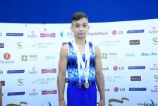 Winners of men's and women's gymnastics championships awarded in Baku (PHOTO)