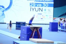 2nd day of Azerbaijan and Baku gymnastics championships kicks off (PHOTO)