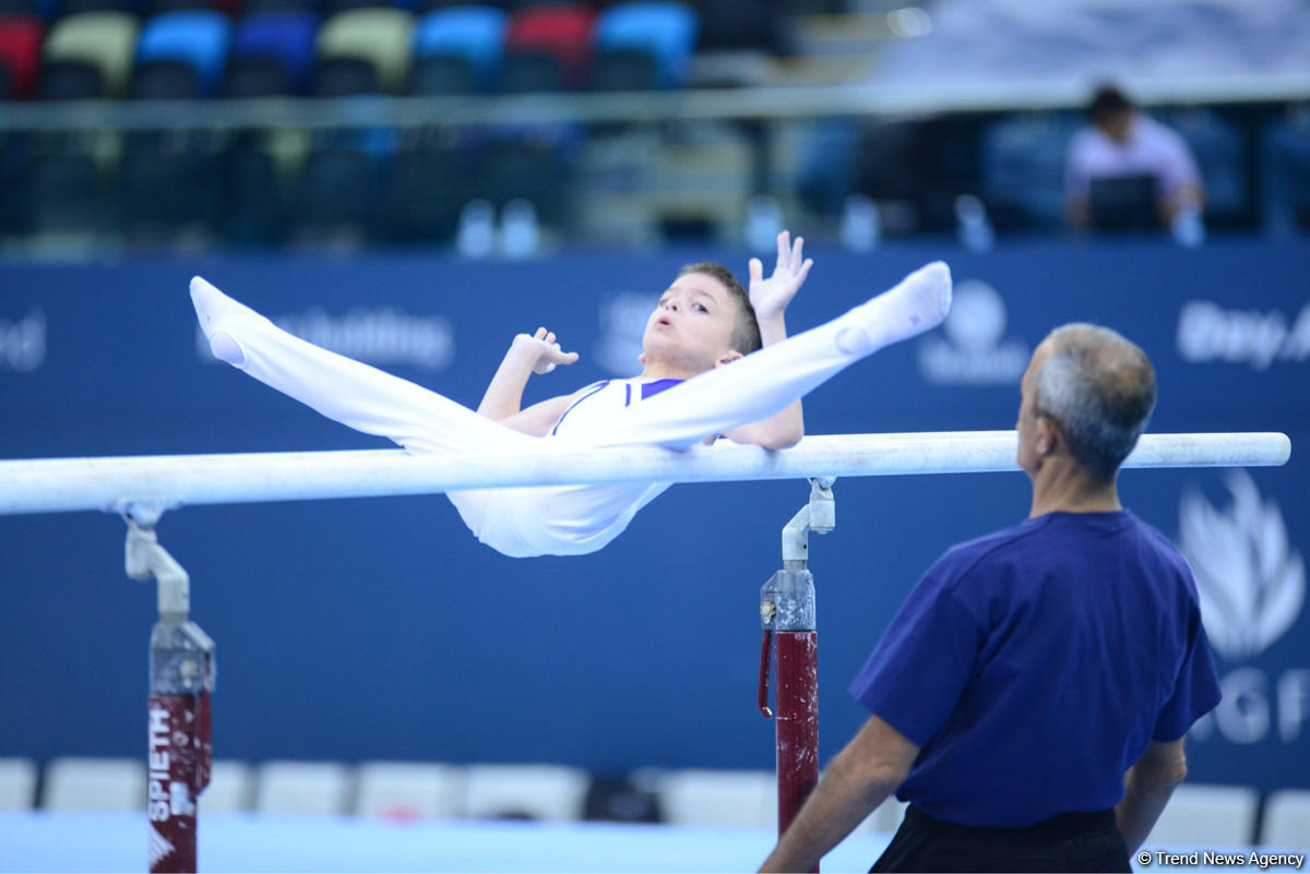 2nd day of Azerbaijan and Baku gymnastics championships kicks off (PHOTO)