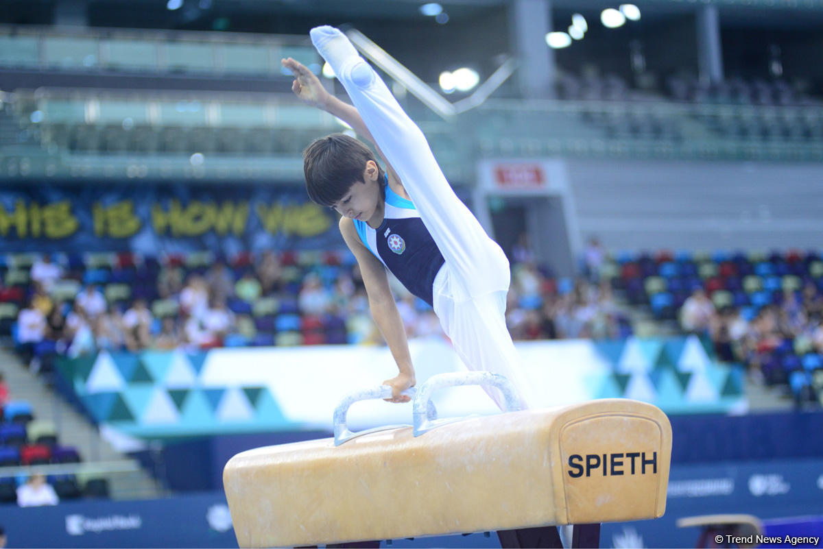 2nd day of Azerbaijan and Baku gymnastics championships kicks off (PHOTO)