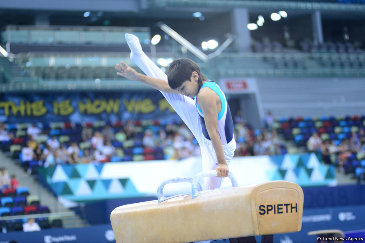 2nd day of Azerbaijan and Baku gymnastics championships kicks off (PHOTO)