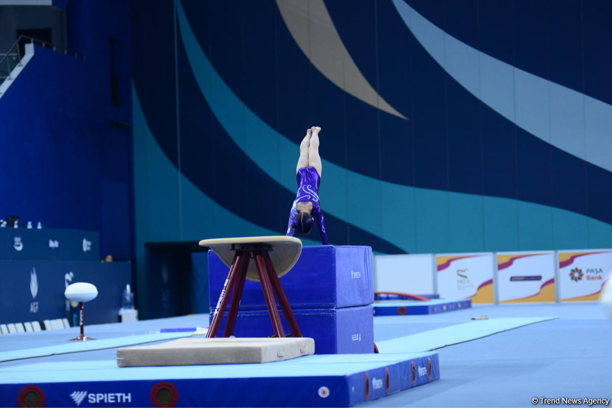 2nd day of Azerbaijan and Baku gymnastics championships kicks off (PHOTO)