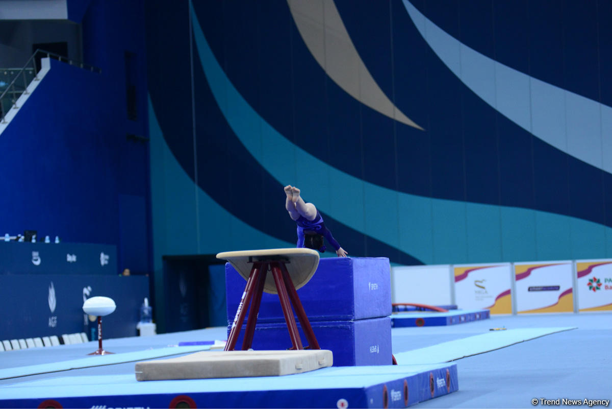 2nd day of Azerbaijan and Baku gymnastics championships kicks off (PHOTO)
