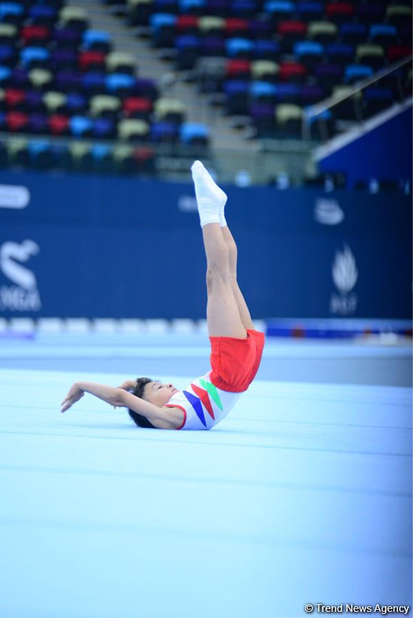 2nd day of Azerbaijan and Baku gymnastics championships kicks off (PHOTO)