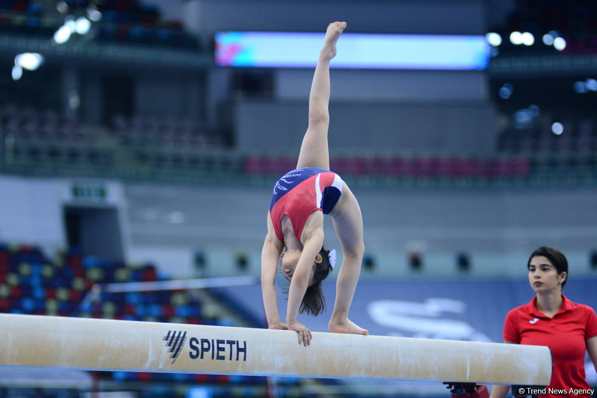 2nd day of Azerbaijan and Baku gymnastics championships kicks off (PHOTO)