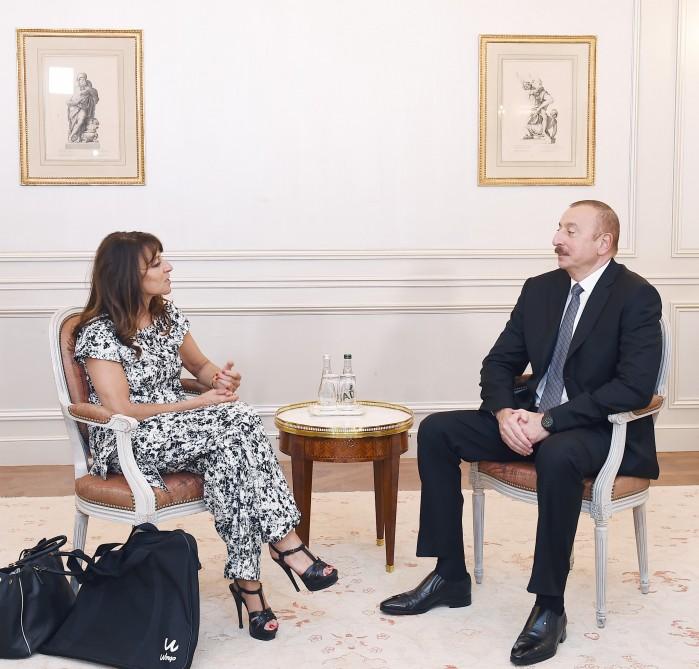 President Ilham Aliyev met with Managing Director of Wilmotte & Associes Architectes (PHOTO)