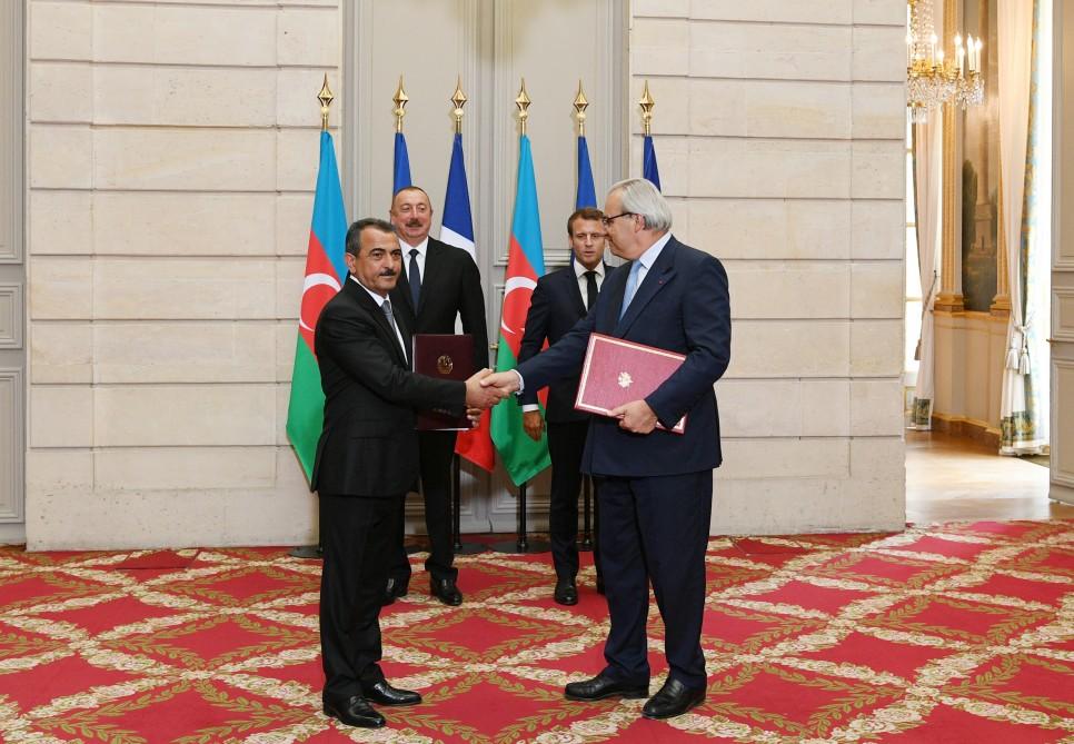 Ilham Aliyev: Azerbaijan hopes French president will personally be actively involved in Karabakh conflict’s settlement (PHOTO)