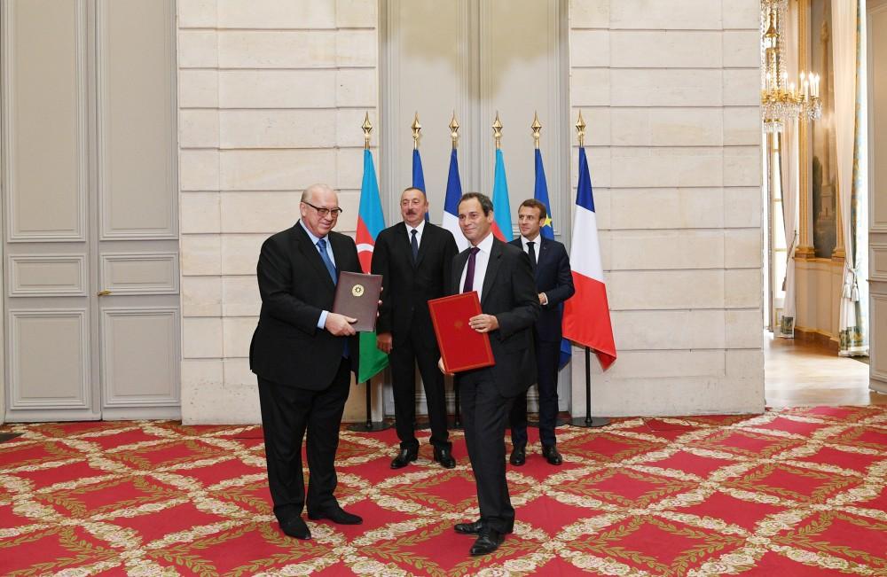 Ilham Aliyev: Azerbaijan hopes French president will personally be actively involved in Karabakh conflict’s settlement (PHOTO)