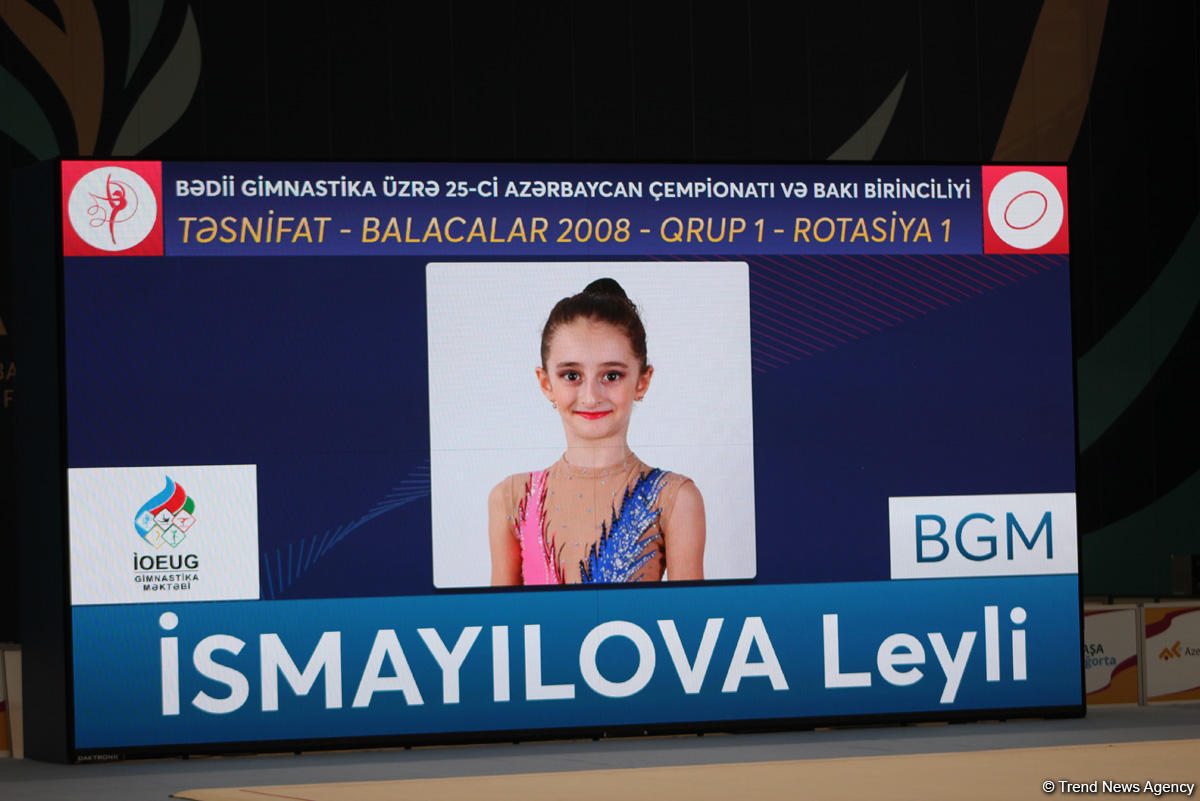 Azerbaijan and Baku Rhythmic Gymnastics Championships start (PHOTO)