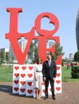 President Aliyev attends opening of sports, amusement park in Khatai district of Baku (PHOTO)