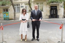 President Ilham Aliyev, first lady Mehriban Aliyeva attend opening of Baku Book Center (PHOTO)