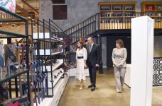 President Ilham Aliyev, first lady Mehriban Aliyeva attend opening of Baku Book Center (PHOTO)