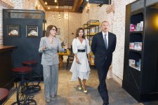 President Ilham Aliyev, first lady Mehriban Aliyeva attend opening of Baku Book Center (PHOTO)