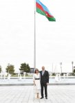 President Ilham Aliyev, first lady Mehriban Aliyeva attend opening of fountain complex in Baku (PHOTO)