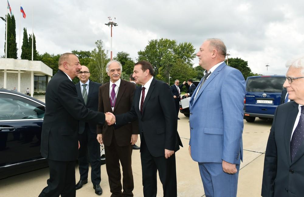President Ilham Aliyev completes official visit to Russia (PHOTO)