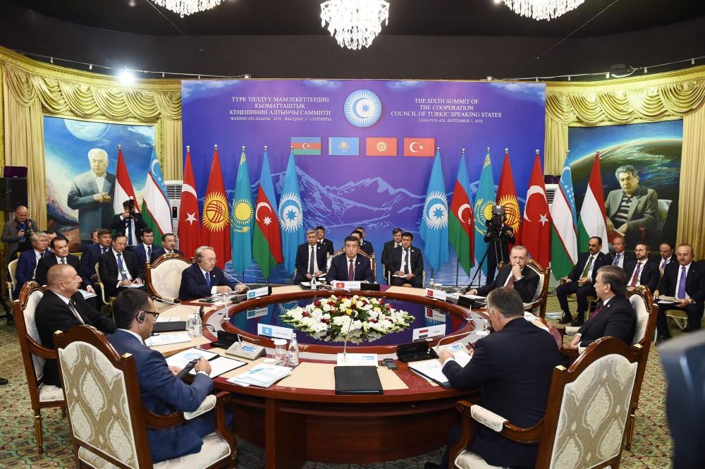 Ilham Aliyev attending 6th Summit of Cooperation Council of Turkic Speaking States (PHOTOS)