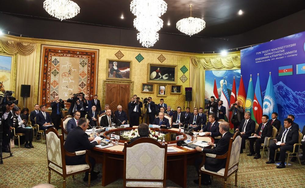 Ilham Aliyev attending 6th Summit of Cooperation Council of Turkic Speaking States (PHOTOS)