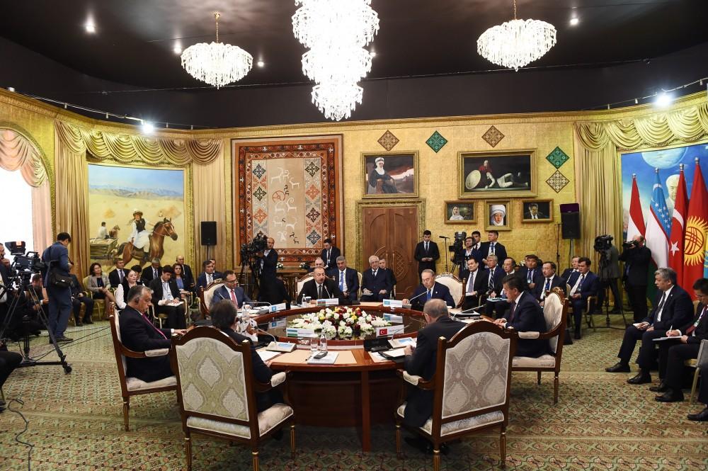 Ilham Aliyev attending 6th Summit of Cooperation Council of Turkic Speaking States (PHOTOS)