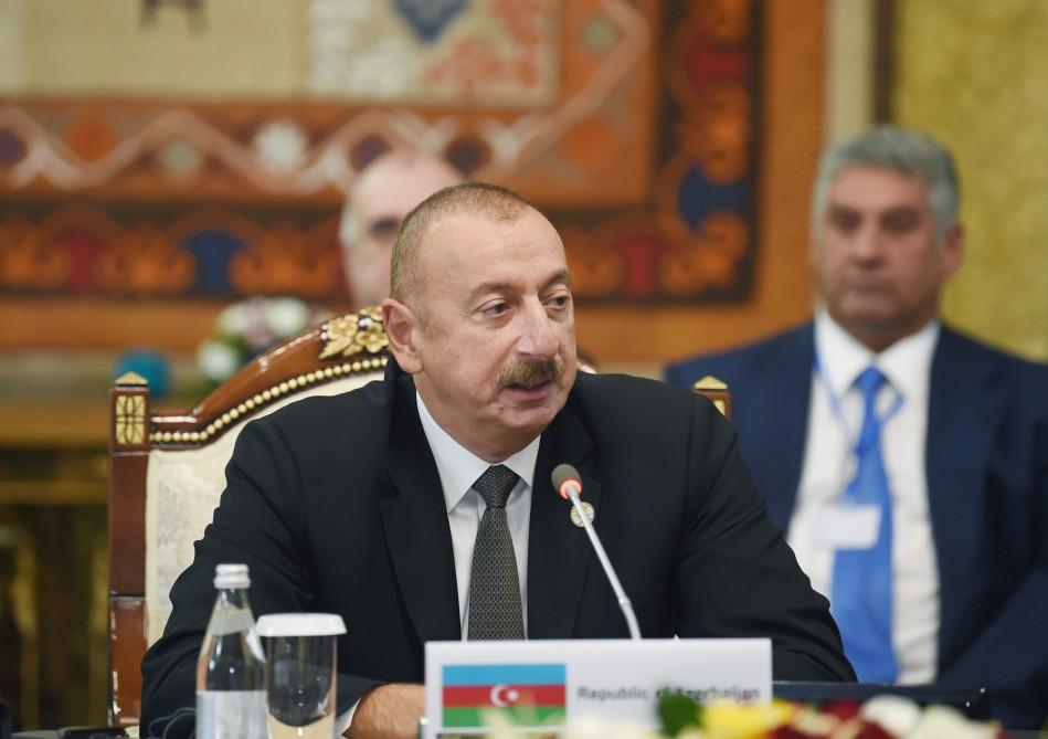 Ilham Aliyev attending 6th Summit of Cooperation Council of Turkic Speaking States (PHOTOS)