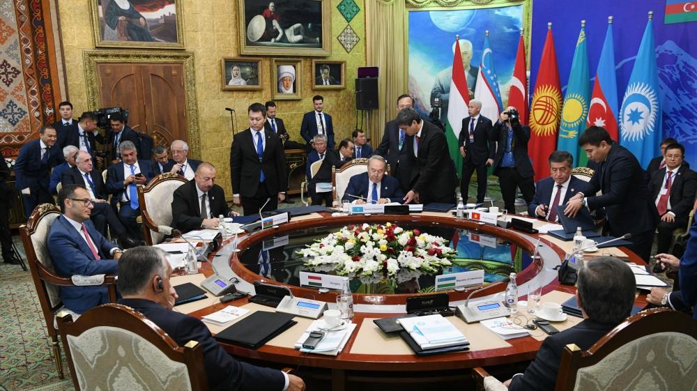 Ilham Aliyev attending 6th Summit of Cooperation Council of Turkic Speaking States (PHOTOS)