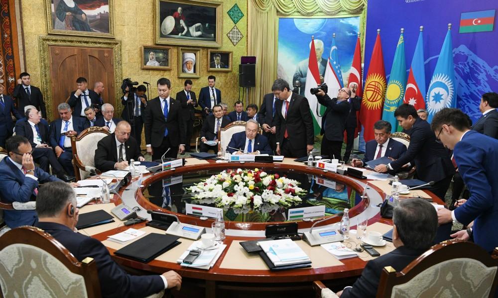 Ilham Aliyev attending 6th Summit of Cooperation Council of Turkic Speaking States (PHOTOS)