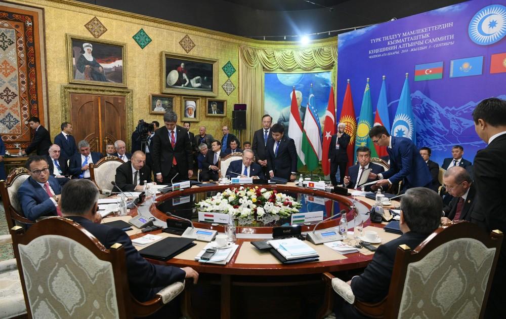 Ilham Aliyev attending 6th Summit of Cooperation Council of Turkic Speaking States (PHOTOS)