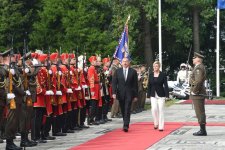 Official welcome ceremony held for Ilham Aliyev in Croatia’s Zagreb (PHOTO)