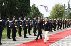 Official welcome ceremony held for Ilham Aliyev in Croatia’s Zagreb (PHOTO)