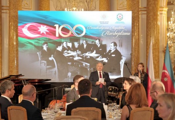 Warsaw hosts event marking centenary of Azerbaijan Democratic Republic (PHOTO)