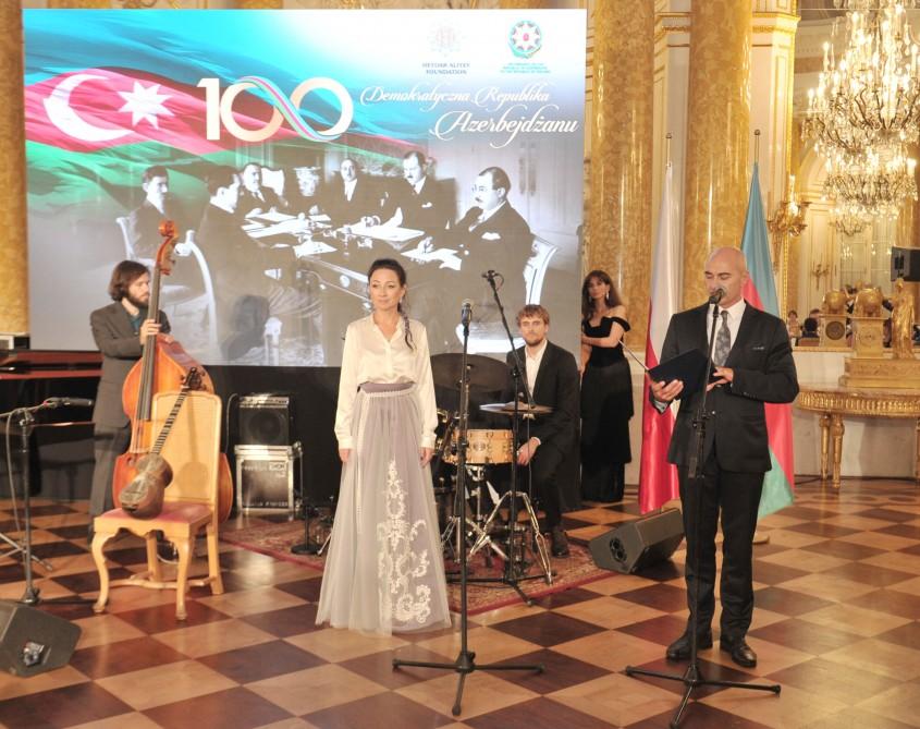 Warsaw hosts event marking centenary of Azerbaijan Democratic Republic (PHOTO)