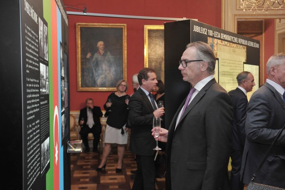 Warsaw hosts event marking centenary of Azerbaijan Democratic Republic (PHOTO)