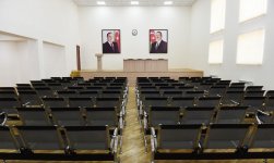 Ilham Aliyev views conditions created at secondary school in Nardaran after overhaul (PHOTO)