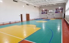 Ilham Aliyev views conditions created at secondary school in Nardaran after overhaul (PHOTO)