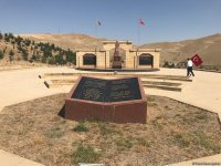 Monument honoring Turkish martyr soldier opens in Shamakhi after overhaul (PHOTO)