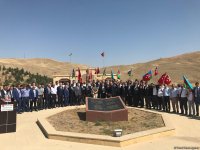 Monument honoring Turkish martyr soldier opens in Shamakhi after overhaul (PHOTO)