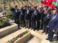 Monument honoring Turkish martyr soldier opens in Shamakhi after overhaul (PHOTO)