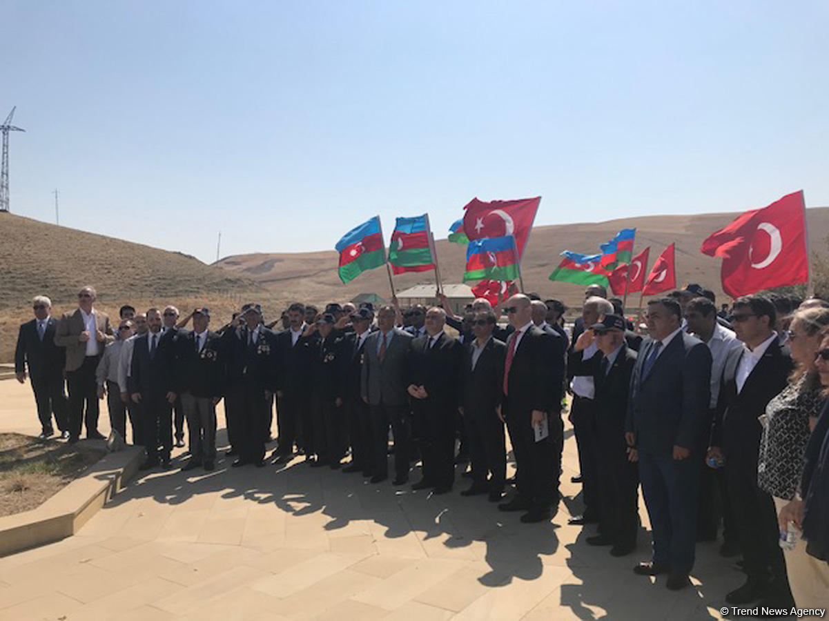 Monument honoring Turkish martyr soldier opens in Shamakhi after overhaul (PHOTO)